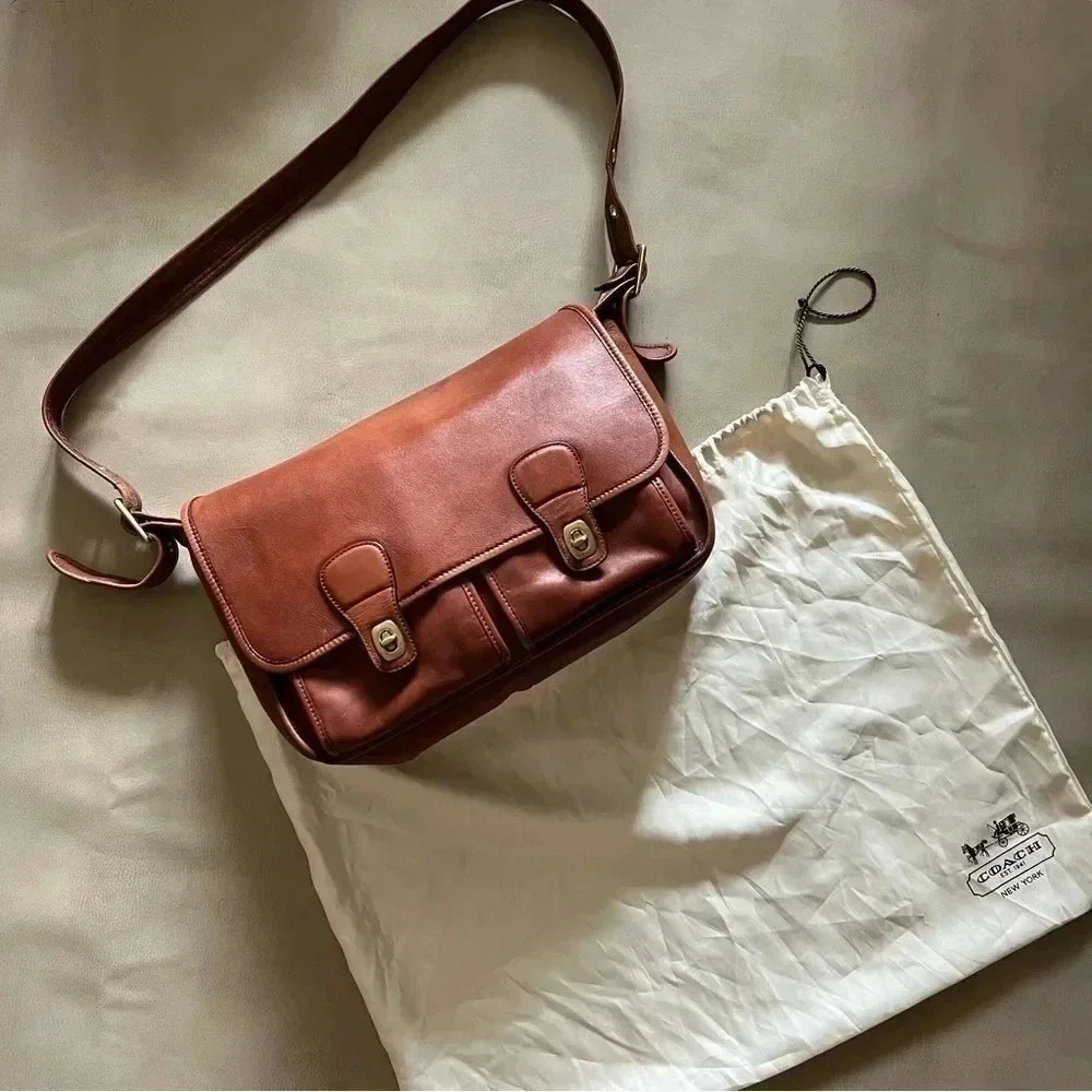 Coach Messenger, Field Bag in Brittish Tan